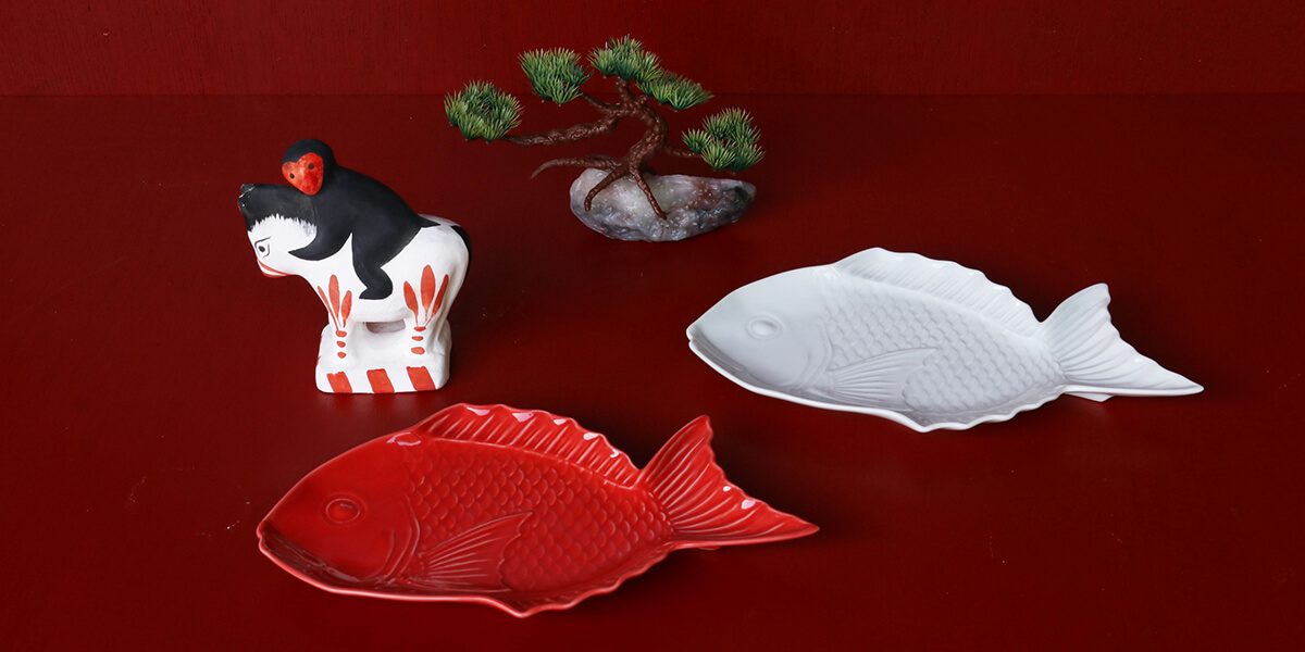 ※ご予約品※ 吊るし飾り 彩り9連 紅白・赤 2個 ご予約品※ 吊るし飾り 彩り9連 紅白・赤 2個